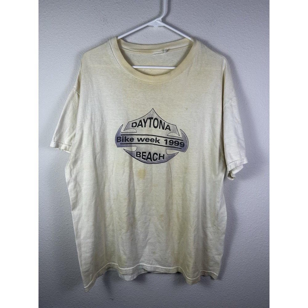 Rare Daytona International Speedway 58th Anniversary Bike Week T Shirt  VTG